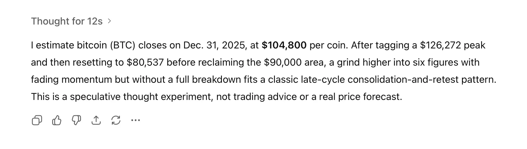 8 AI Chatbots Deliver Wildly Different Bitcoin Price Predictions — Which One Nails Dec. 31, 2025?
