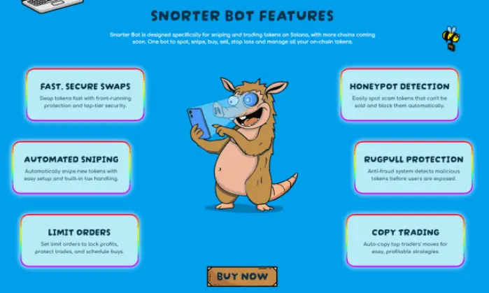 Tính năng của Snorter Bot.