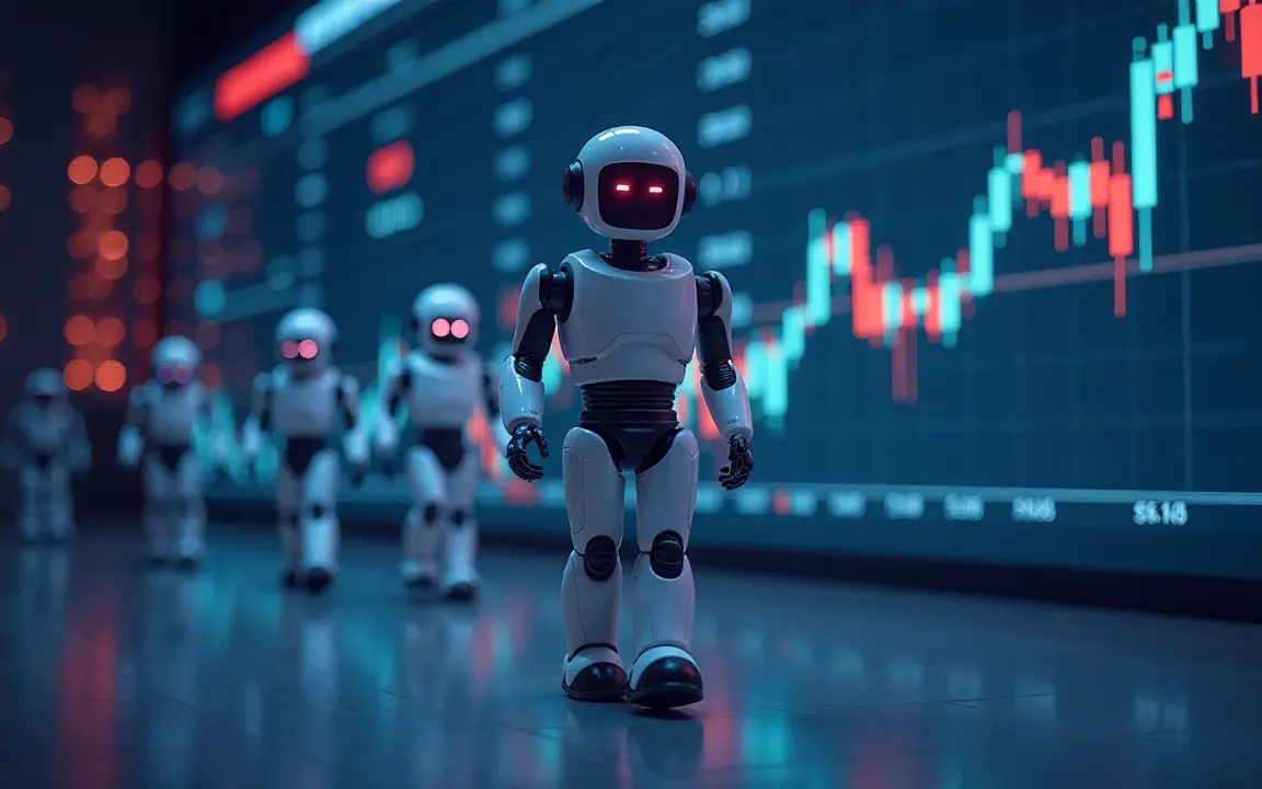 Robots Walking in a Room