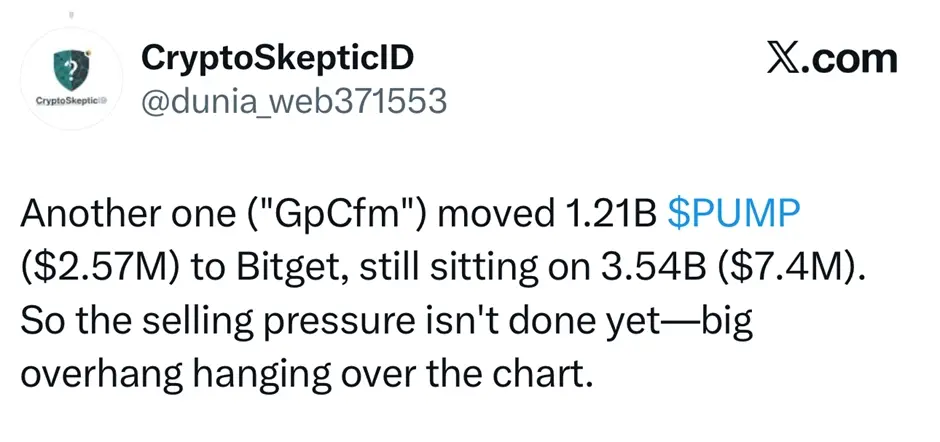 Pump.fun bán tháo 10 triệu đô la PUMP khi các chương trình mua lại không ngăn được sự giảm giá