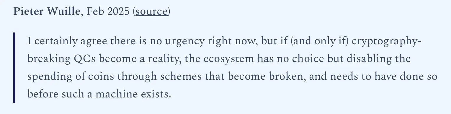 Nic Carter Maps Developer Views on Quantum Threats to Bitcoin Security