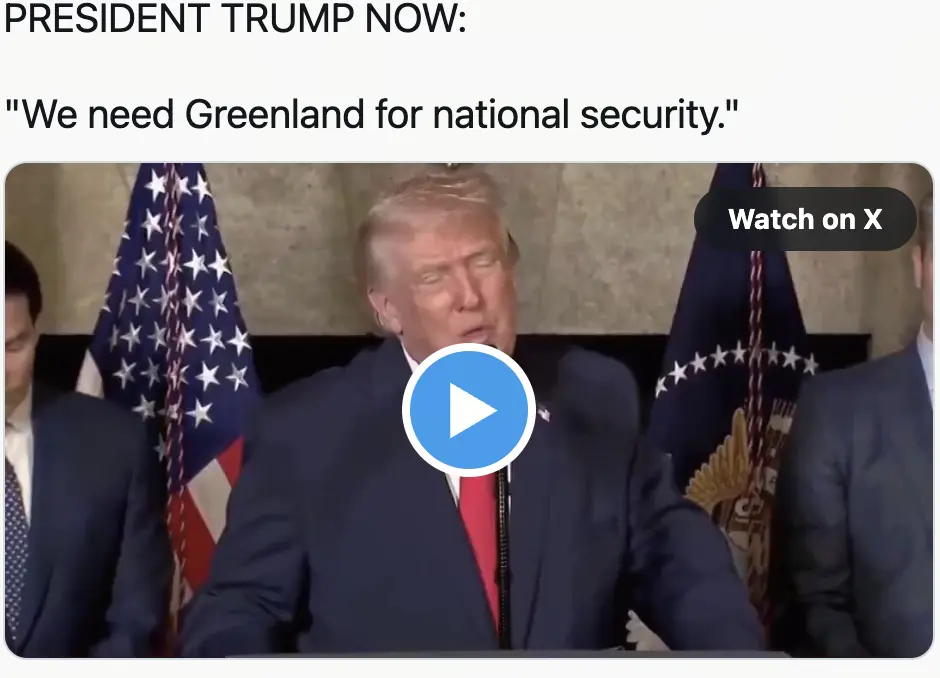 Trump’s Greenland Ambition