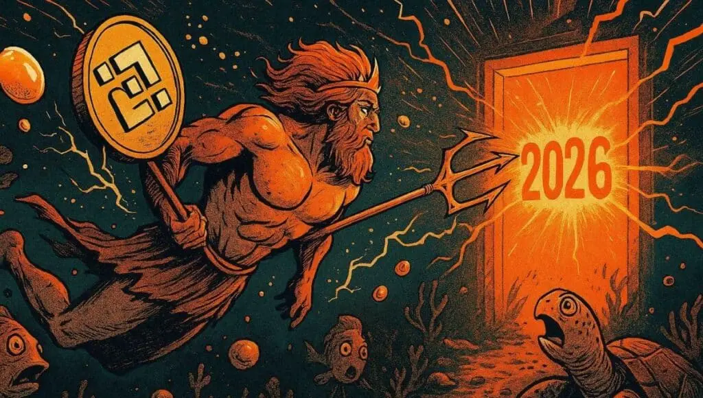 A Poseidon with a BNB that is heading towards 2026 for the Fermi BNB Chain update.