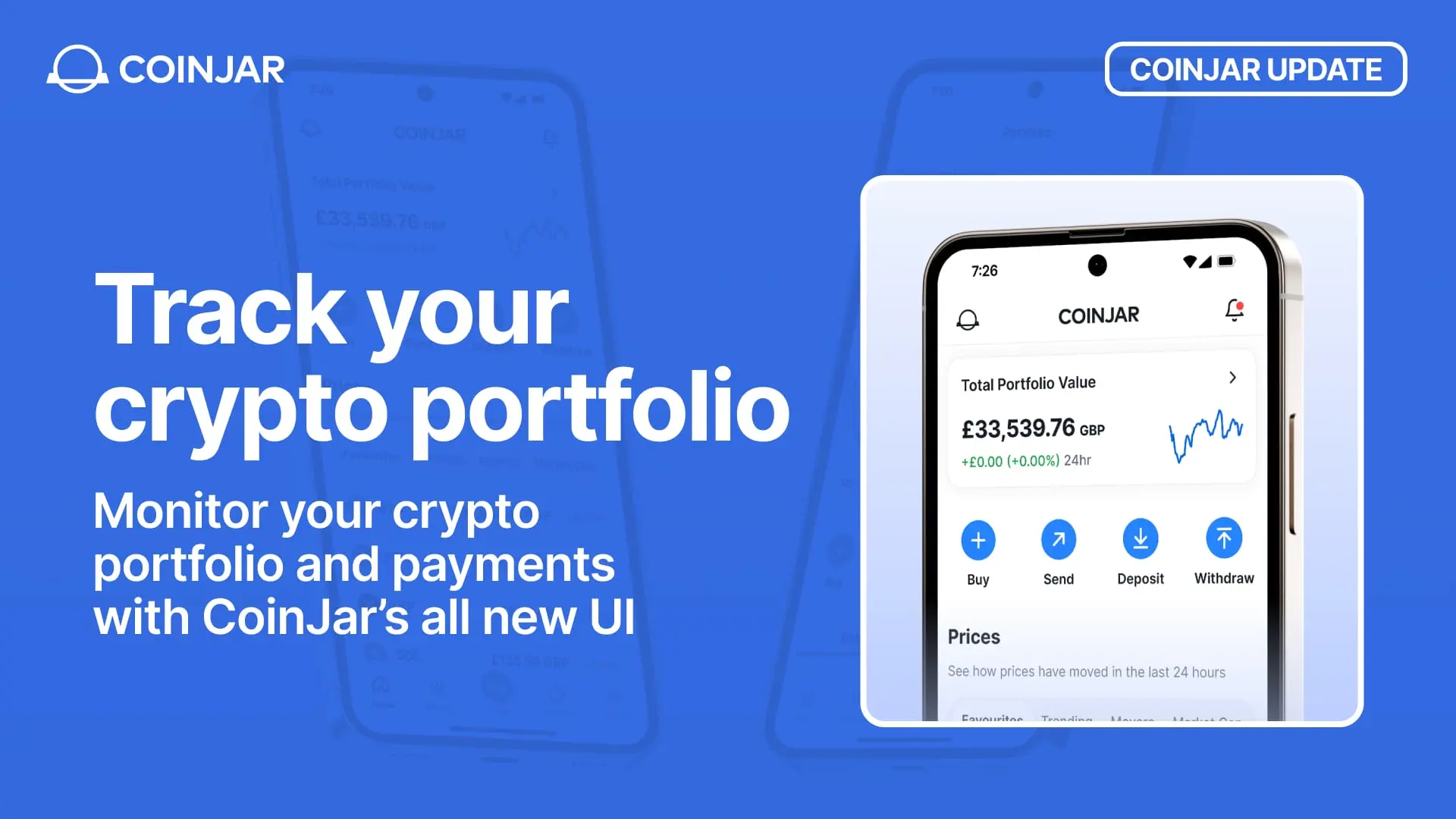 CoinJar Updates: New Portfolio Tools and Other New Upgrades