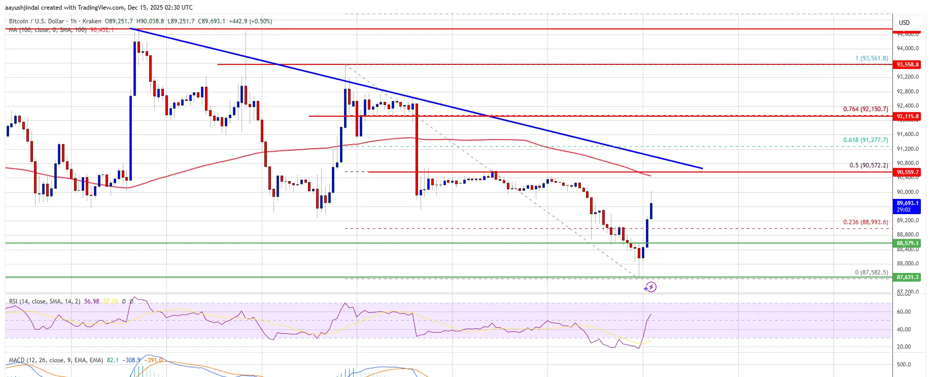 Bitcoin Technical Analysis Chart