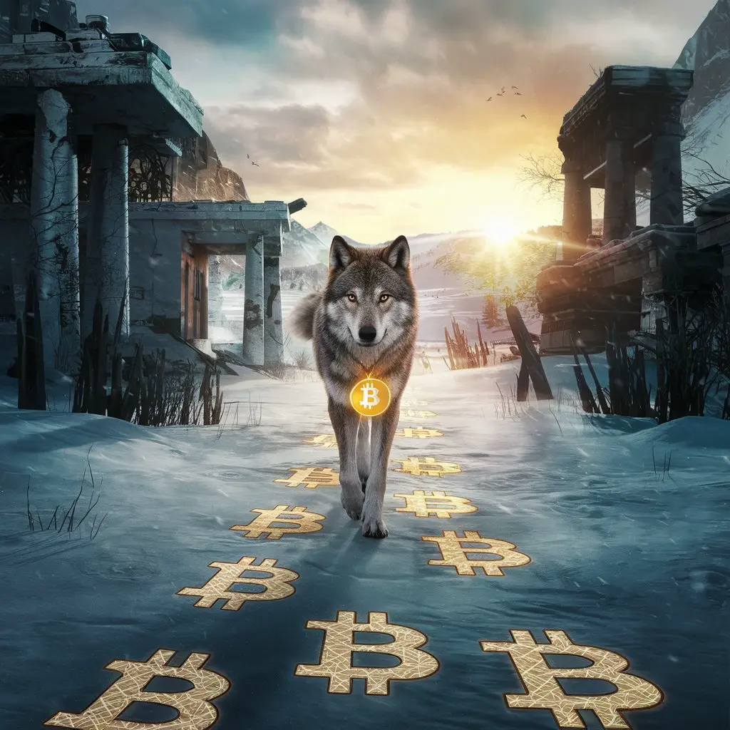 The lone wolf walks its own path. So does #Bitcoin | TheBitcoinEnergyStan  on Gate Square