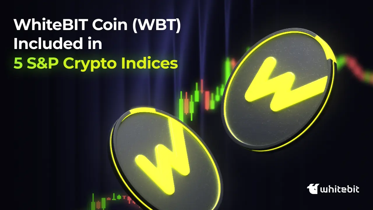 WhiteBIT’s WBT joins major S&P crypto indices, signaling institutional recognition and expanding its role in global digital-asset markets.