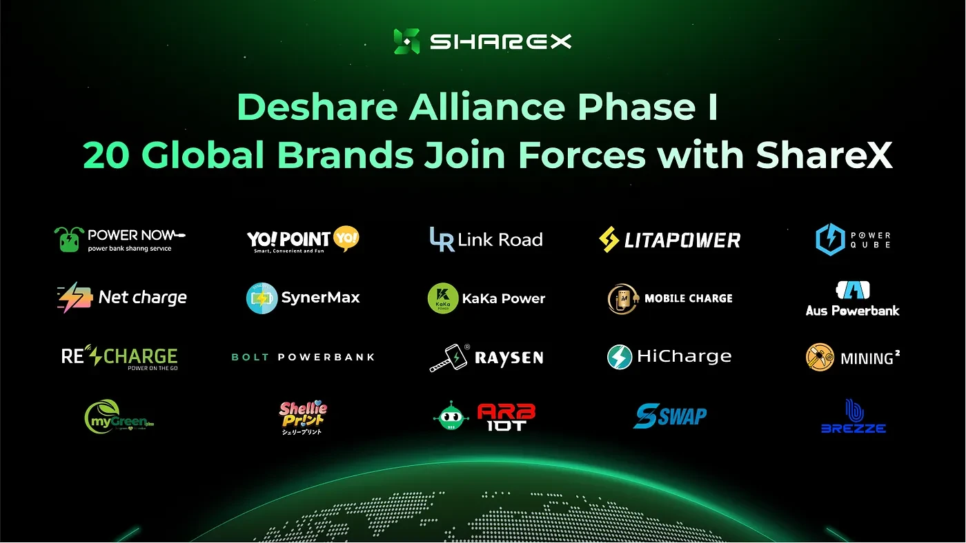 От уличных устройств до RWA: ShareX создает глобальную сеть микроактивов в блокчейне, соединяя бренды共享经济 в 22 странах