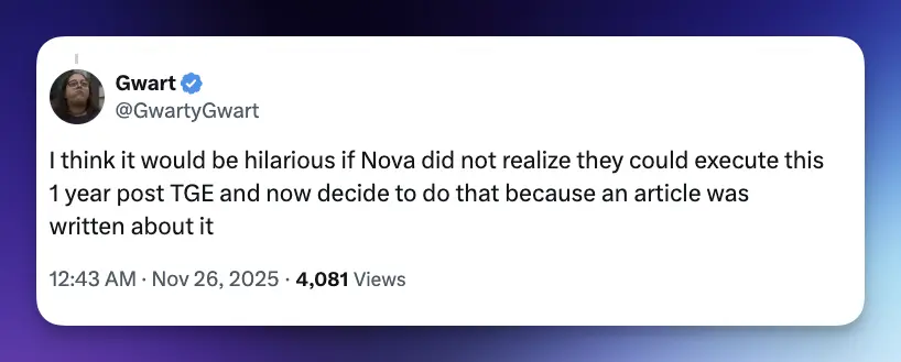 Onchain: Welcome to the last month of 2025