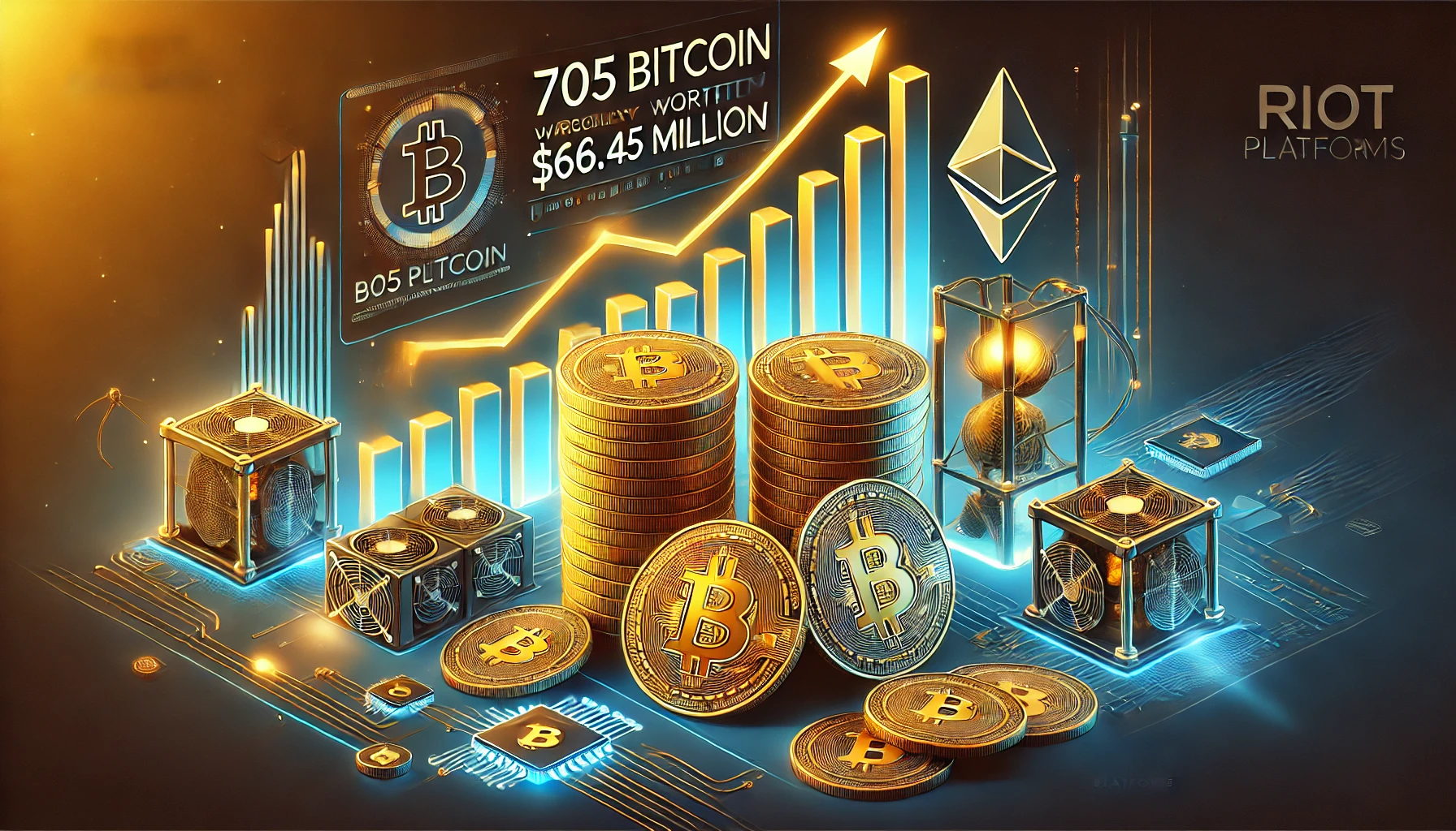 🚀 Riot Platforms扩大比特币储备库💸购买数量：705比特币💰总价值：~68,｜Crypto News发布于Gate 广场