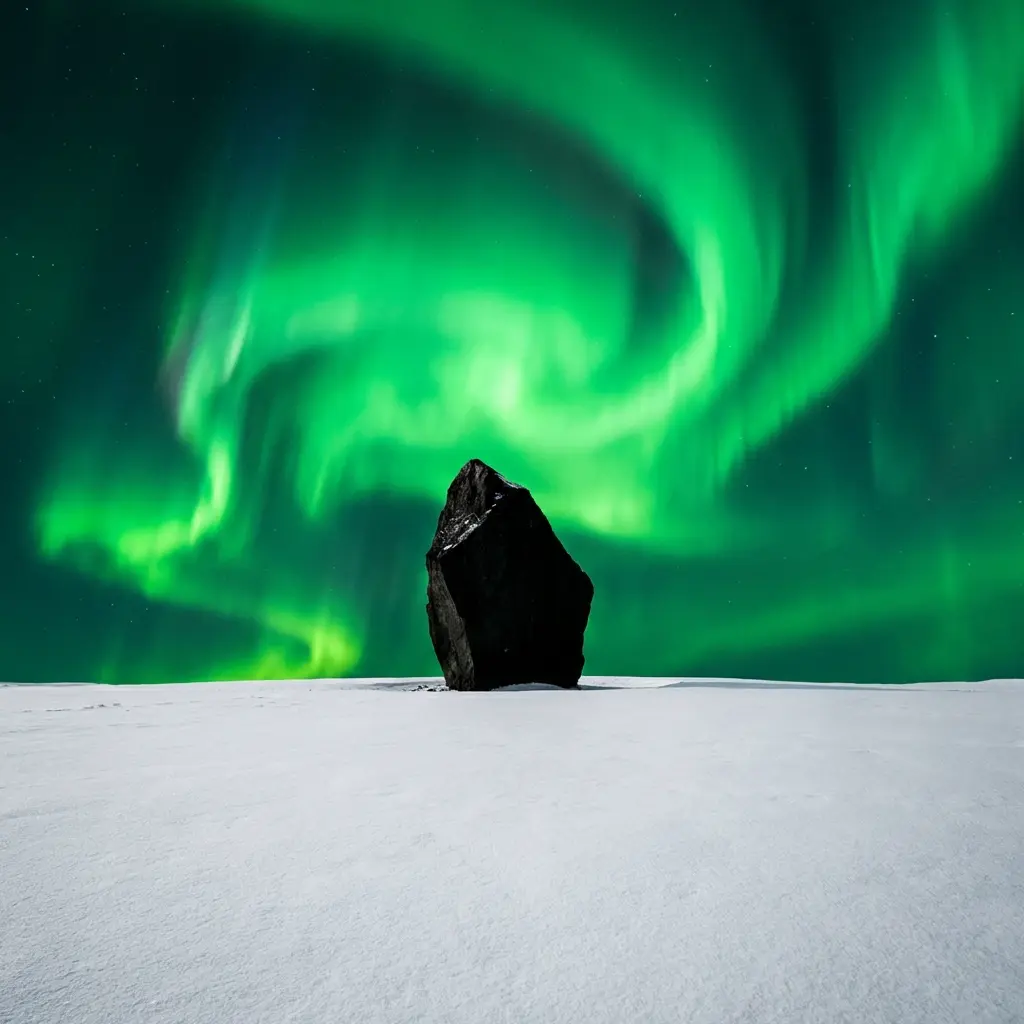 AuroraSnowyWildernessSolitary