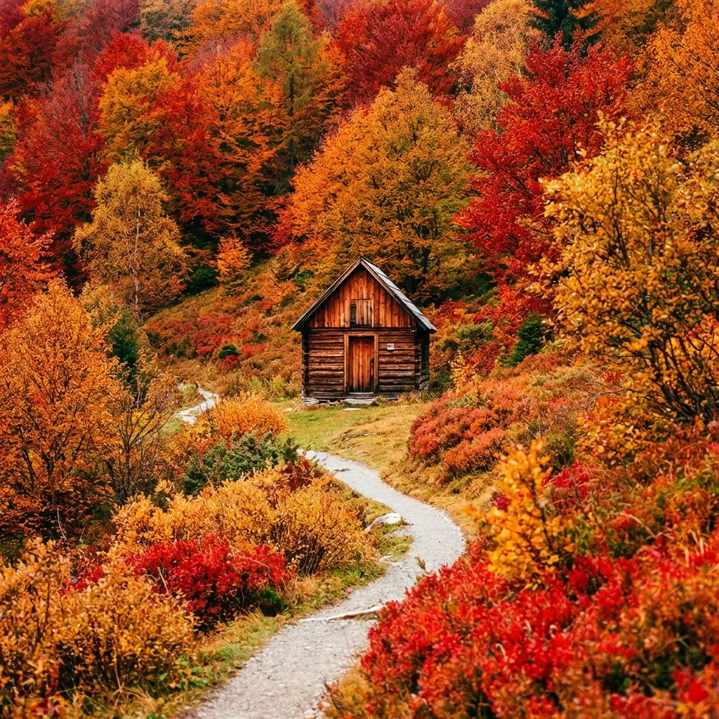 AutumnSlopeCabin