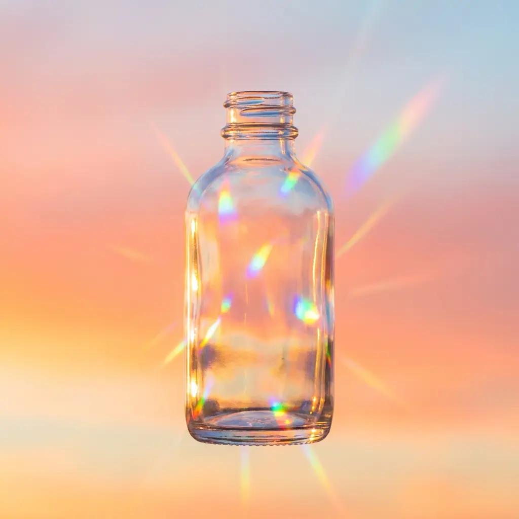 MorningLightInAGlassBottle