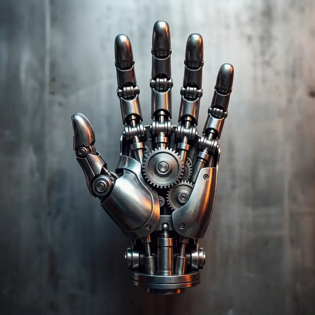 MetalReliefRoboticArm