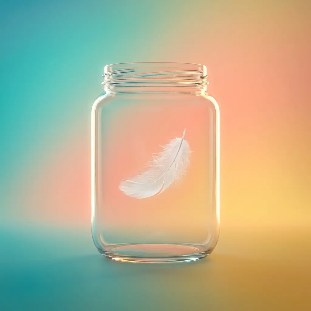 TransparentGlassFeather