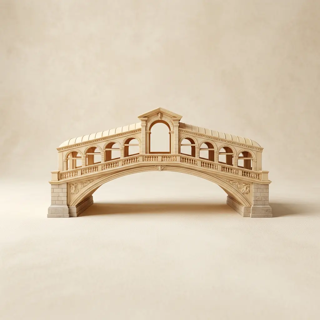 Cream-ColoredCross-ChainBridge