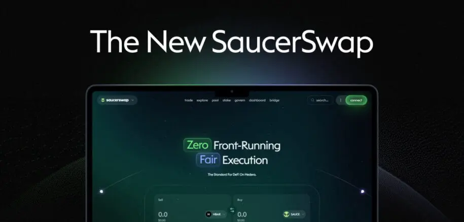 SaucerSwap Unveils Redesigned Platform and New Brand Identity for Hedera DeFi