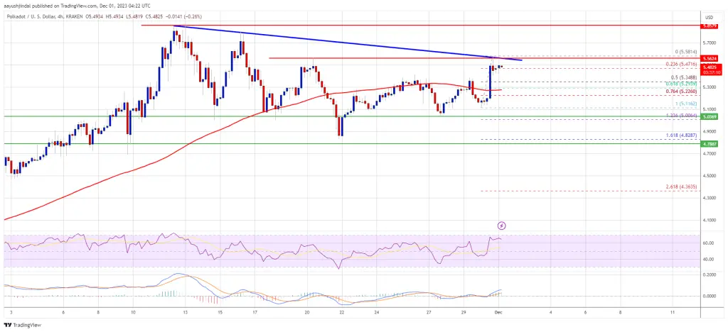 DOT Price (Polkadot)