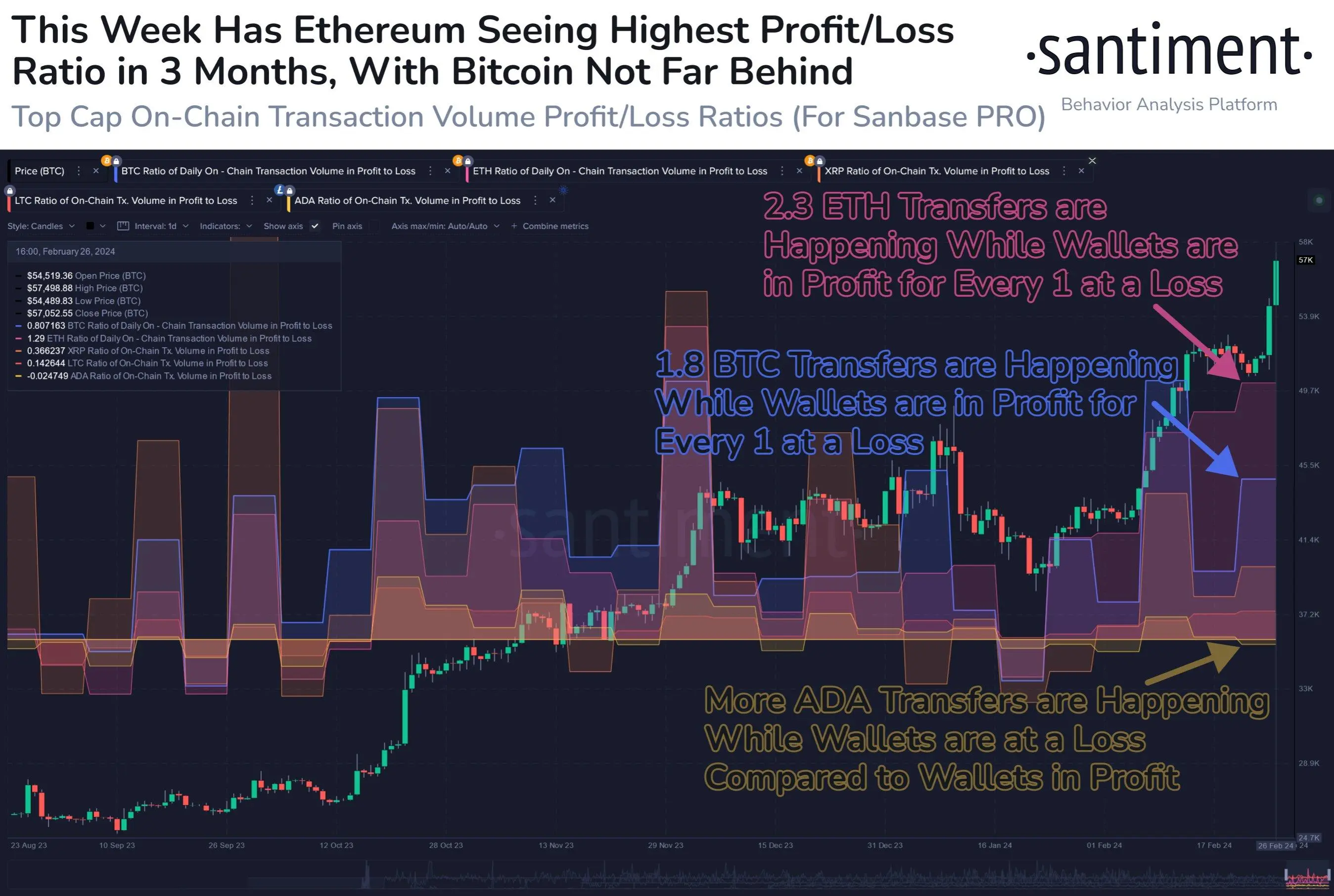 Cardano contre Bitcoin contre Ethereum