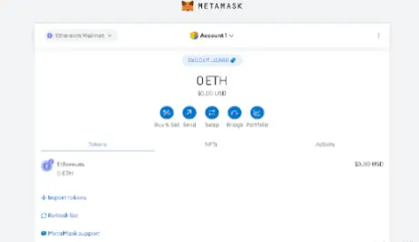 Metamask Web3 DeFi