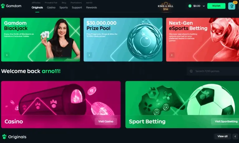 Gamdom Lança Experiência de Apostas Desportivas de Próximo Nível
