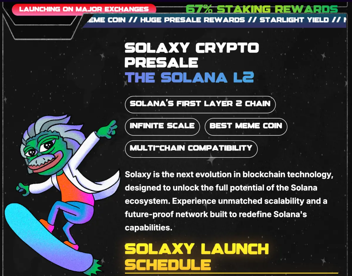 Presale Solaxy