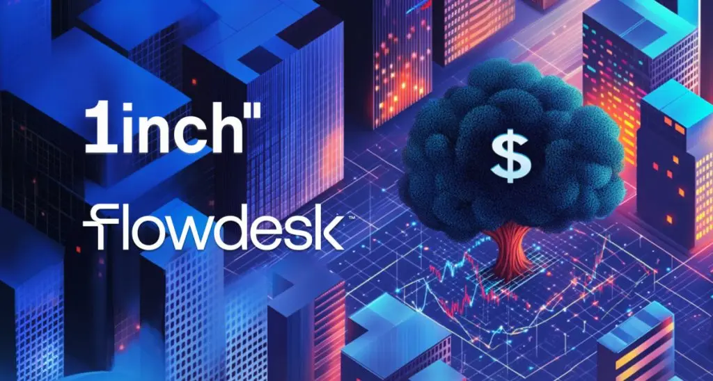 1inch интегрирует Flowdesk в качестве резолютора для EURCV и USDCV стабильных монет