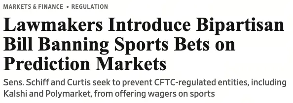 Prediction Market Legislation Proposal