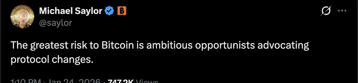 Decentralization, Spam, Quantum Computing, Bitcoin Adoption, Michael Saylor