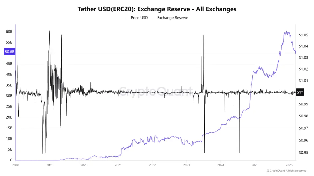 USDT Liquidity Crunch Emerges as Exchange Withdrawals Surge Amid Hormuz Crisis