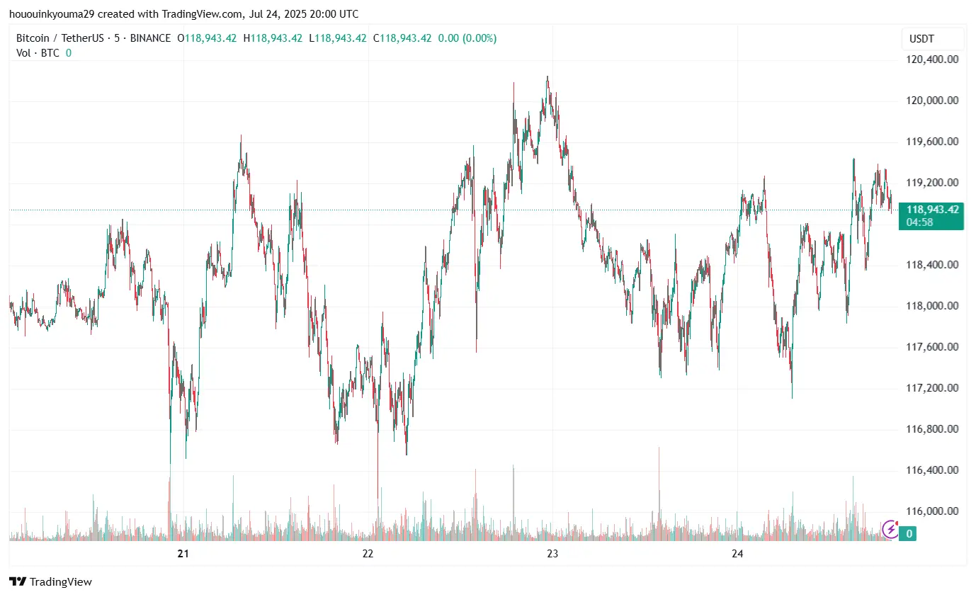 Bitcoin Price Chart