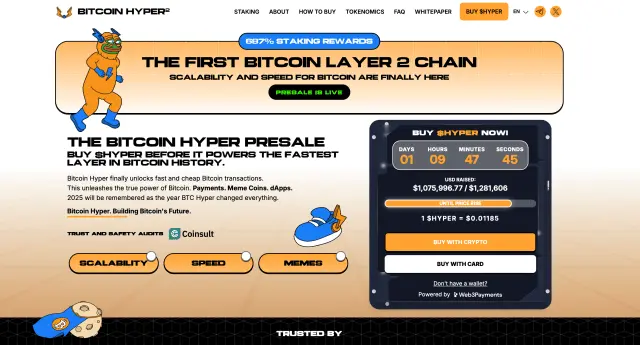 Bitcoin Hyper Presale
