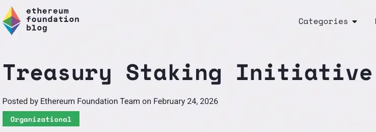 Arsitektur staking Ethereum Foundation