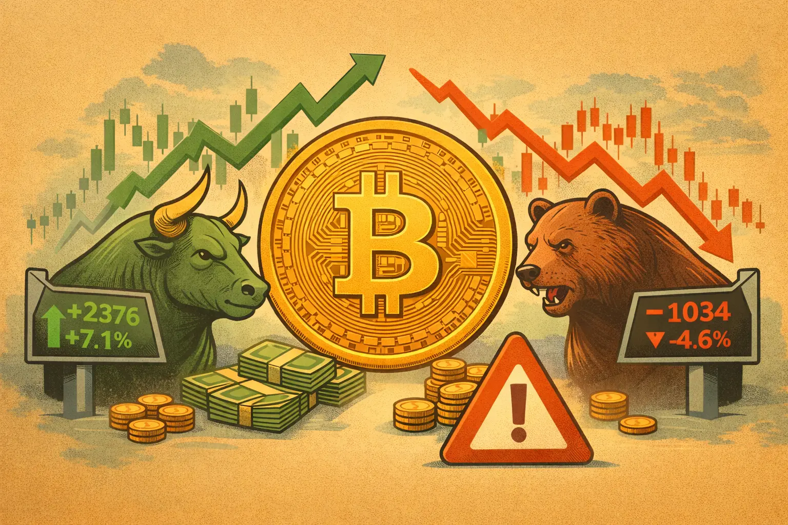 AI generated image for Bitcoin