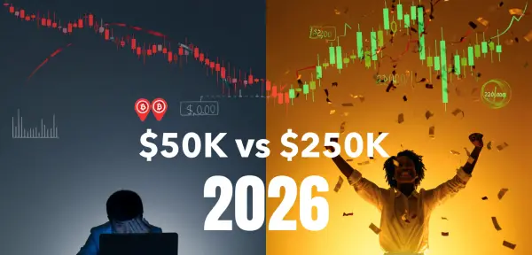 2026년 암호화폐 시장 전망이 극명하게 엇갈리고 있다.