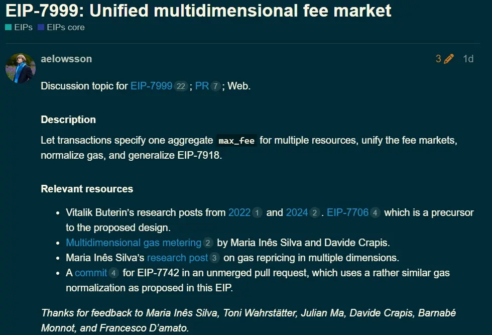 EIP 7999 Proposal