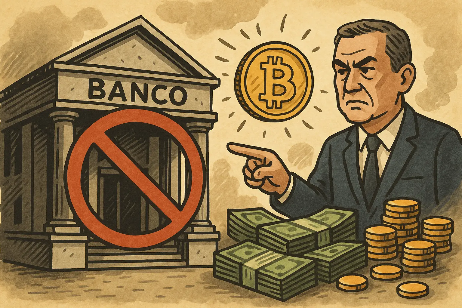 Banco Topazio加密交易違規
