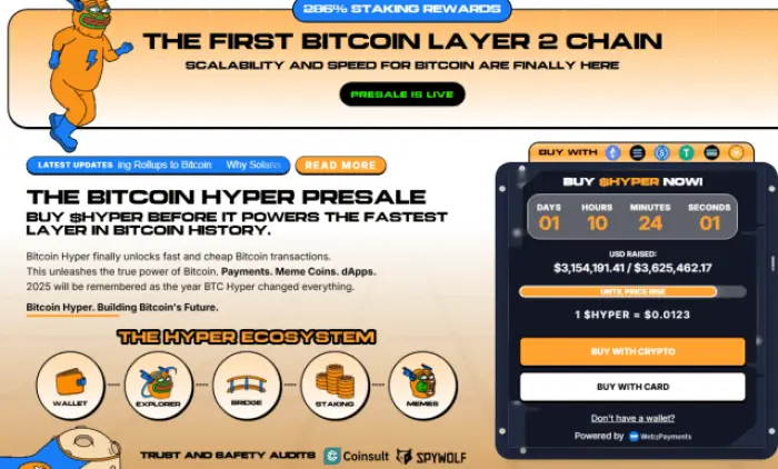 $HYPER official presale page