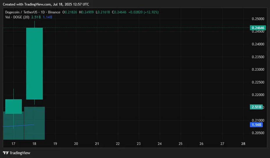 2025年7月のDogecoin価格予測 - DOGEはまもなくミームラリーをリードしようとしていますか? - 1