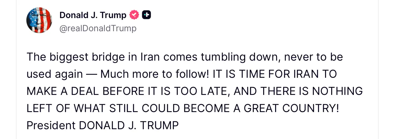 Trump's $1.5T Defense Budget Push, Iran Warning Send Stocks, Gold, and Bitcoin Lower