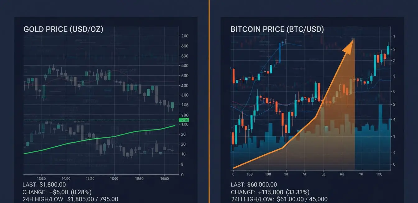 비트코인-금 '자금 회전'설, 온체인 분석가 "연동성은 과대평가" / TokenPost.ai